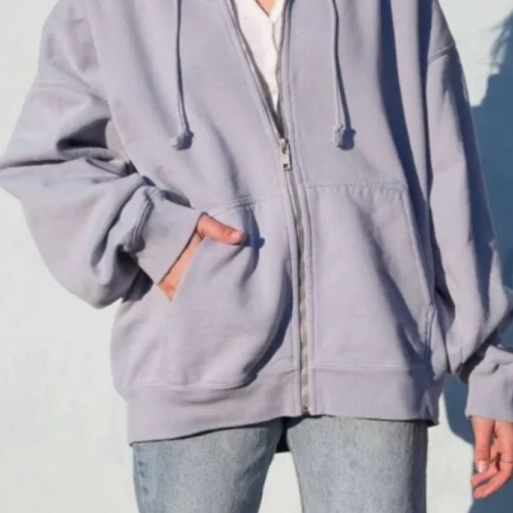Brandy Melville Zip Up Hoodie